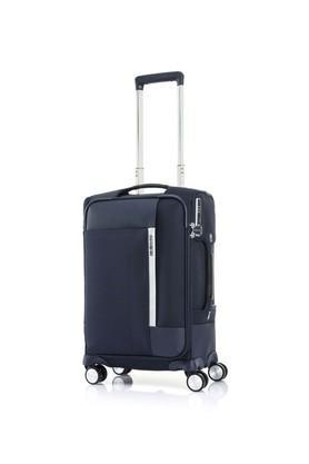 bricter polyester 4 wheels trolley - navy