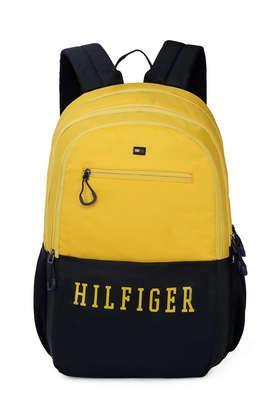bridger polyester zip closure non laptop backpack - yellow