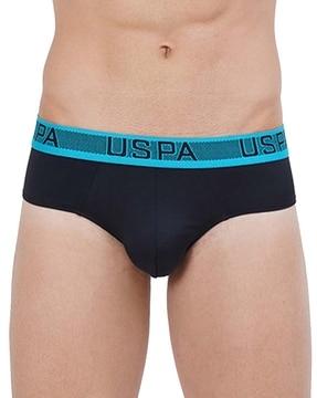 brief with logo waistband