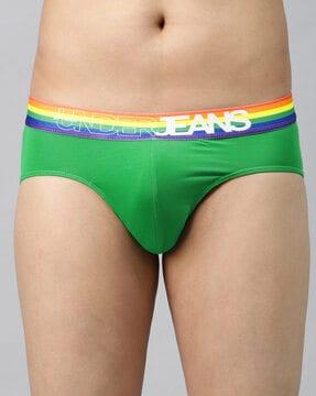 briefs with elasticated waistband