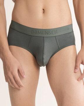 briefs with elasticated waistband