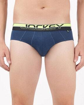 briefs with elasticated waistband