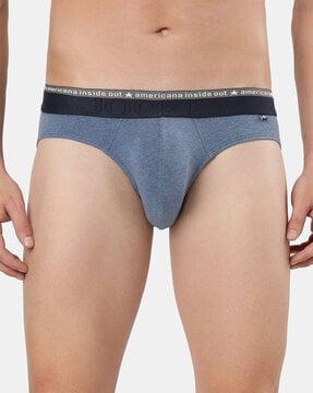 briefs with elasticated waistband