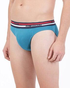 briefs with elasticated waistband