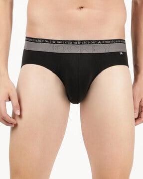 briefs with elasticated waistband