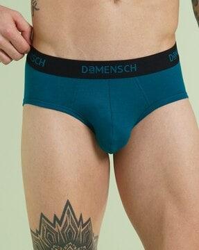 briefs with elasticated waistband