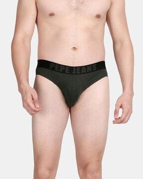 briefs with elasticated waistband