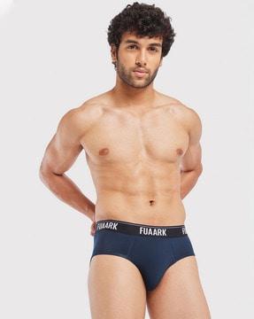 briefs with elasticated waistband