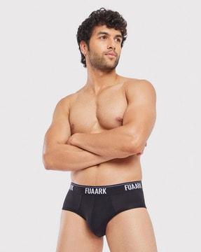 briefs with elasticated waistband