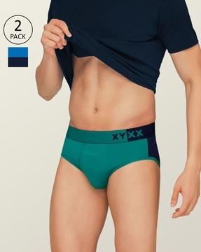 briefs with elasticated waistband