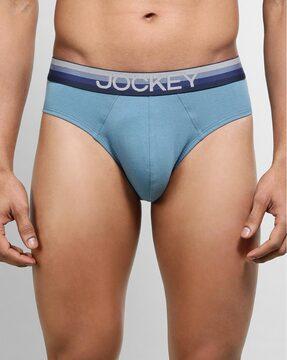 briefs with logo elasticated waist