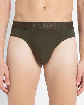 briefs with logo elasticated waist