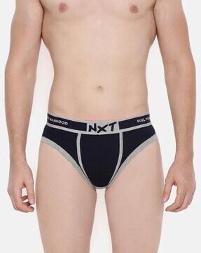 briefs with signature branding