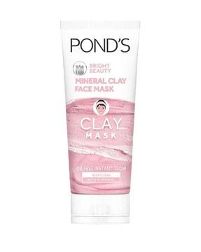 bright beauty mineral clay face mask