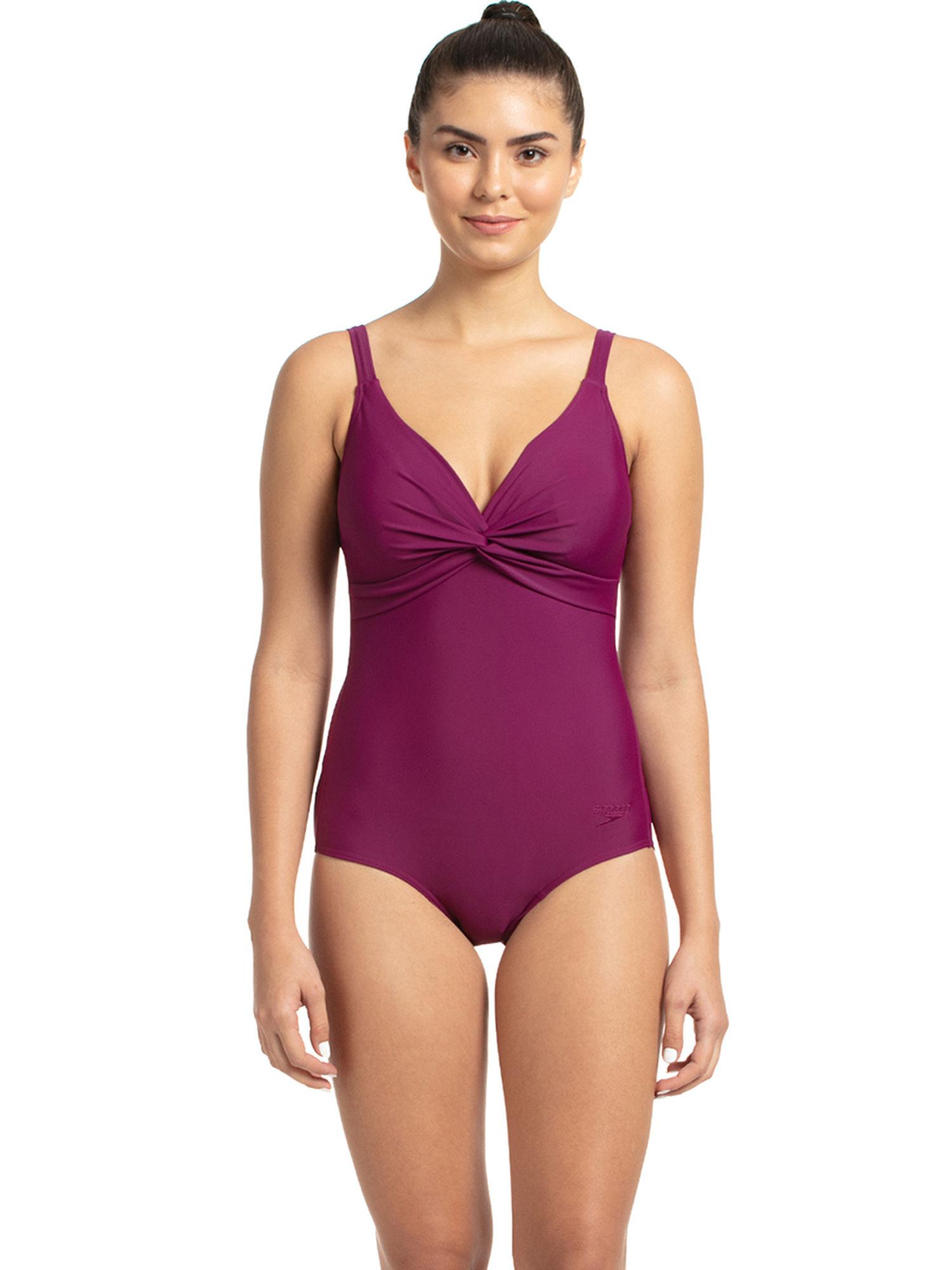 brigitte one-piece - purple