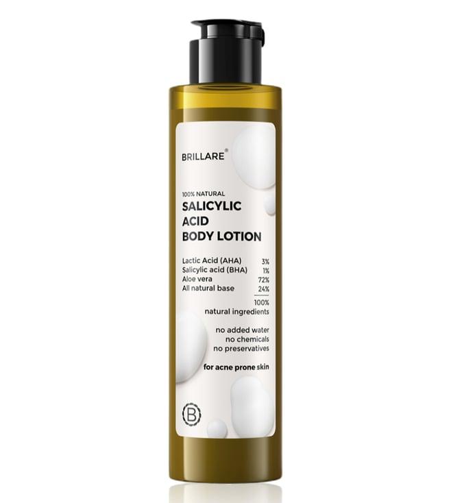 brillare 100% natural salicylic acid body lotion - 200 ml