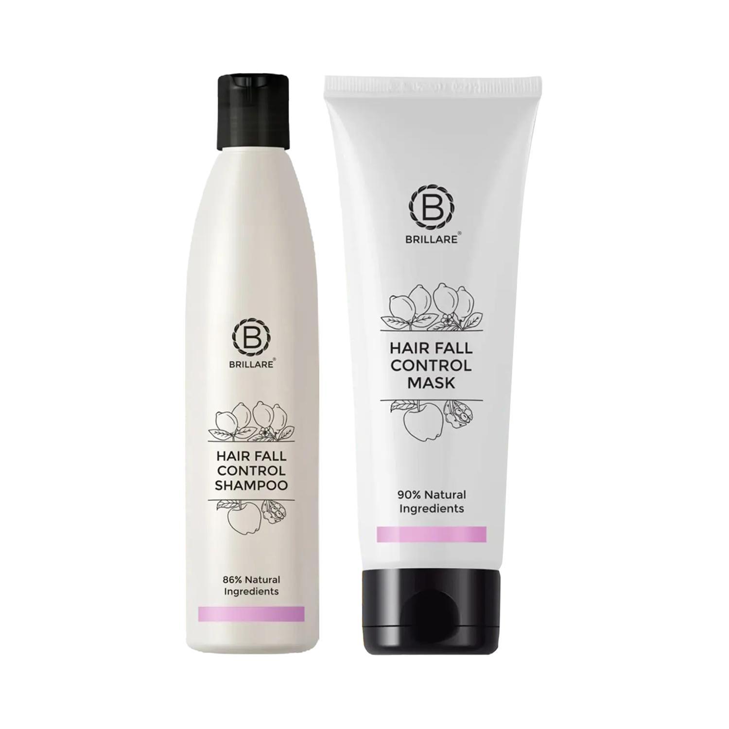 brillare hair fall control shampoo kit