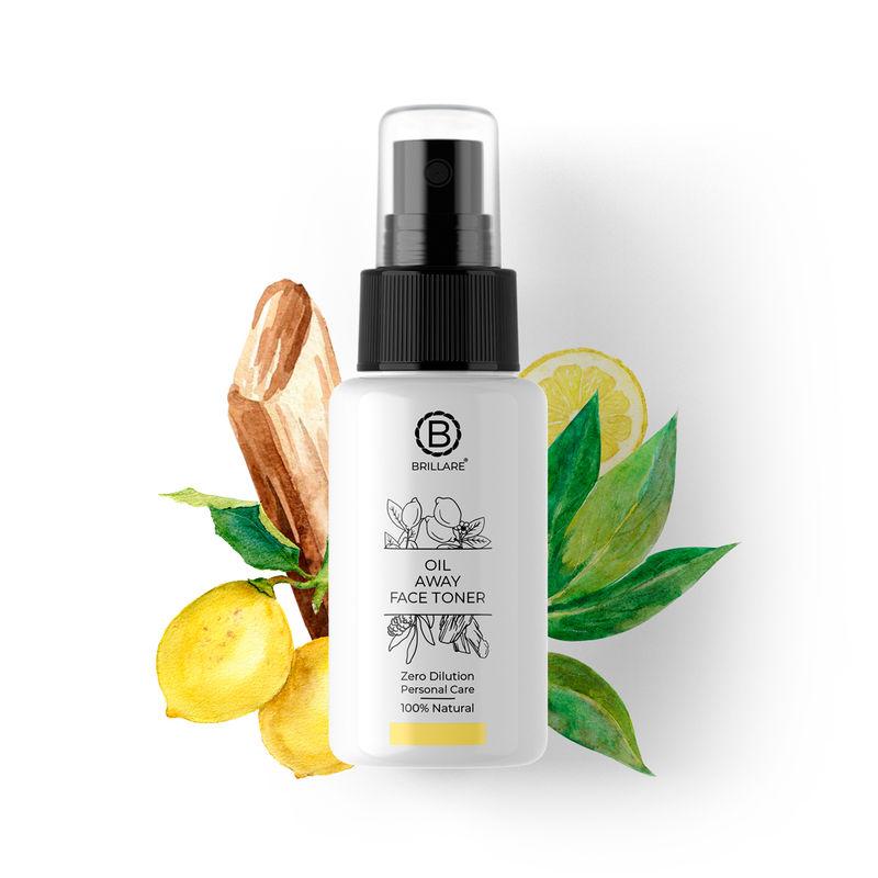 brillare oil away face toner