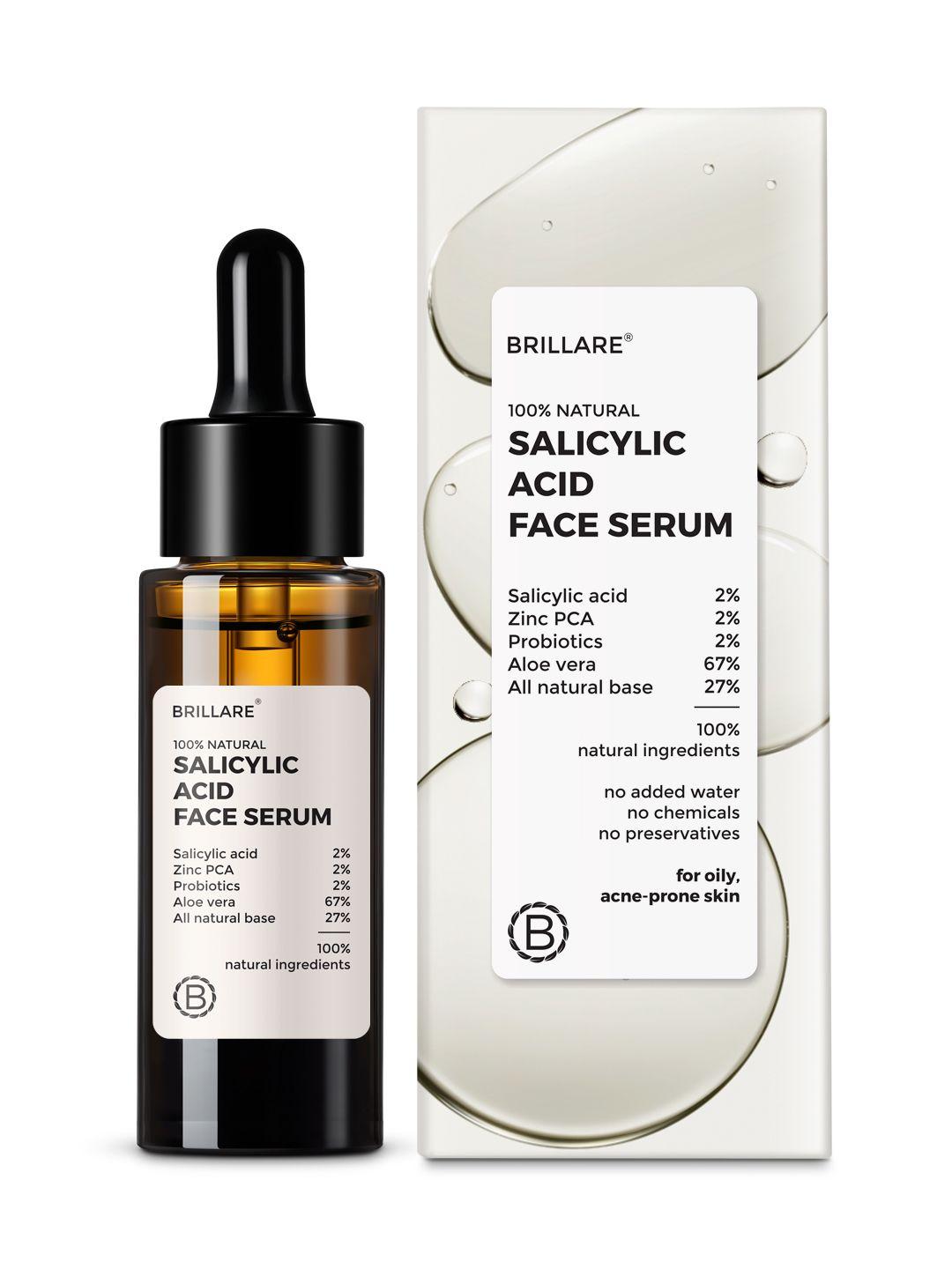 brillare salicylic acid face serum for oily & acne prone skin - 30 ml