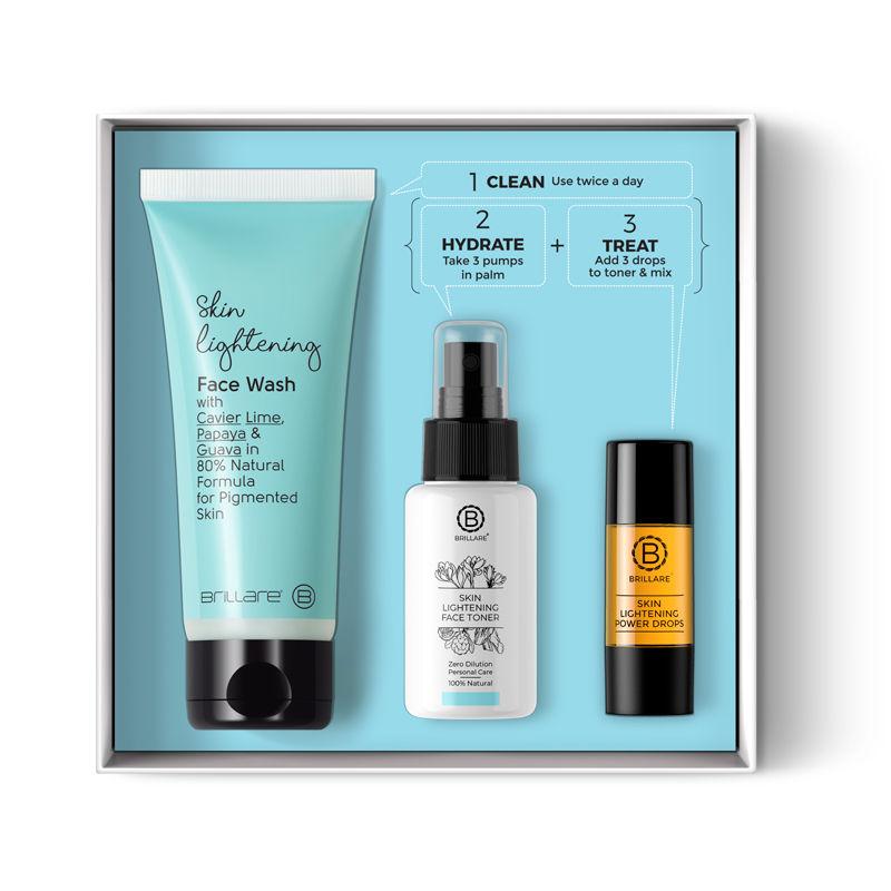 brillare skin lightening summer care kit