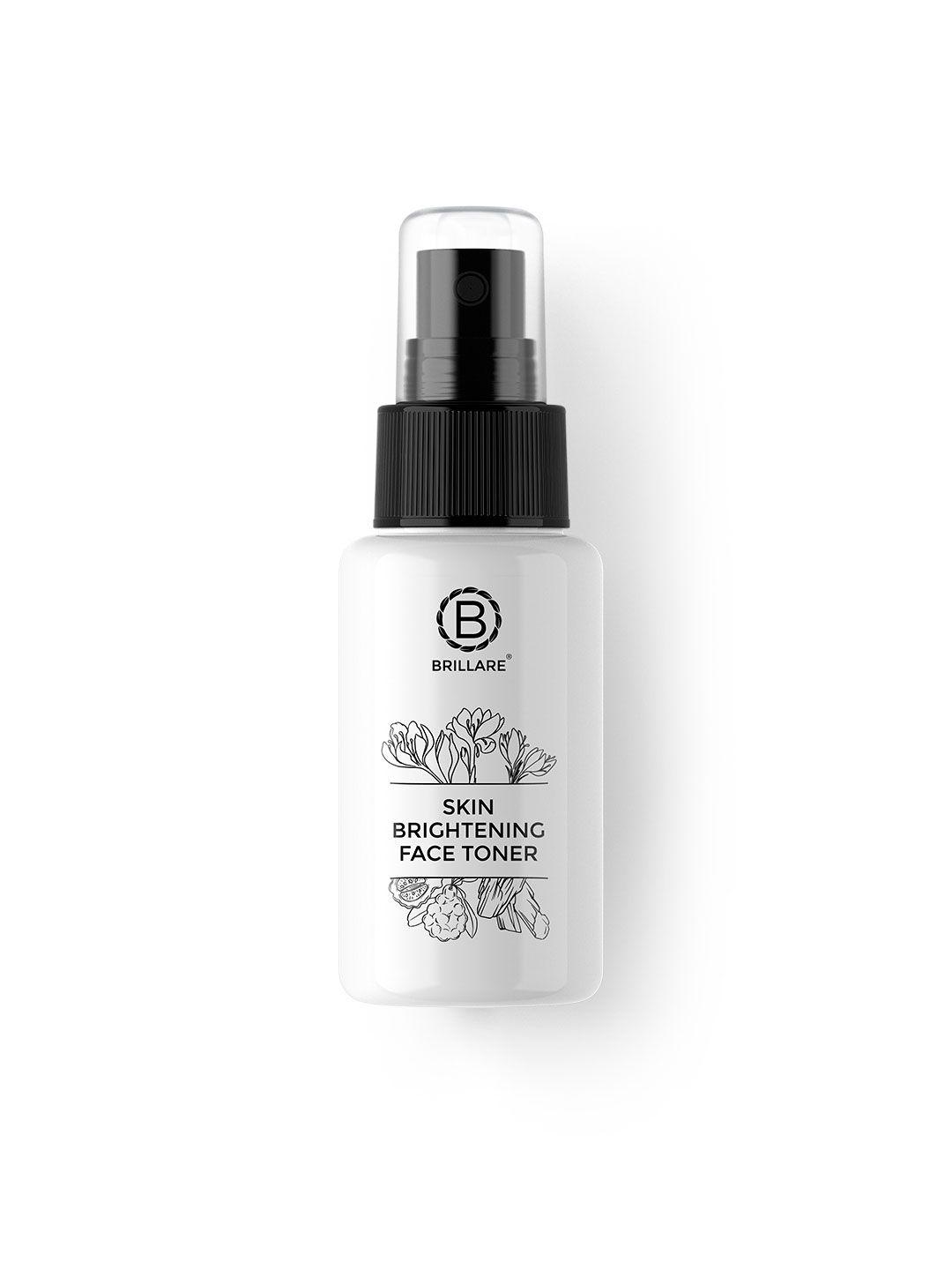 brillare sustainable skin brightening face toner for pigmented skin 50ml