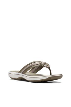 brinkley synthetic casual wear women's sandals - olive