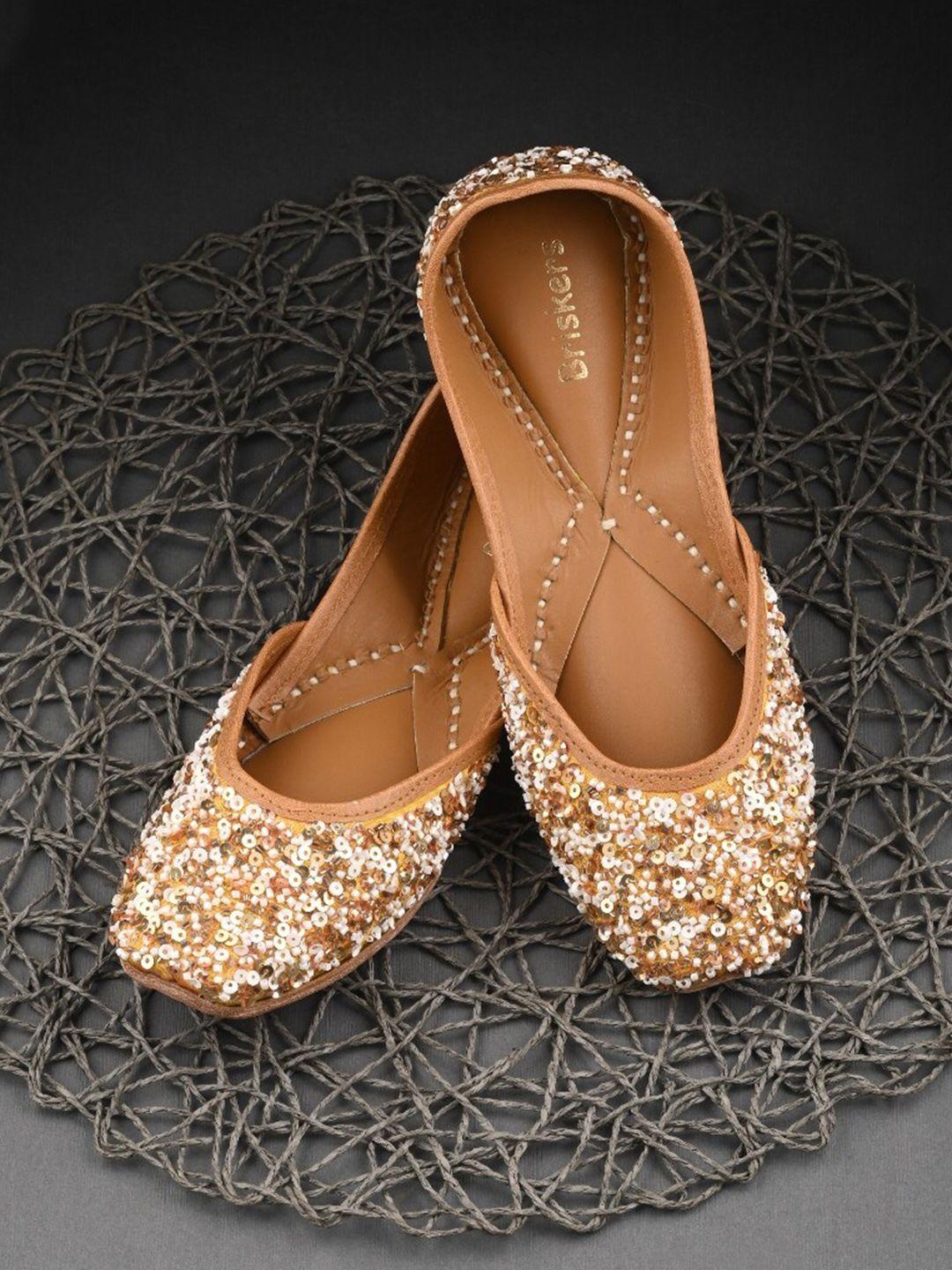 briskers embellished round toe mojaris