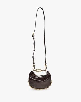 brisky-c chocolate crossbody bag