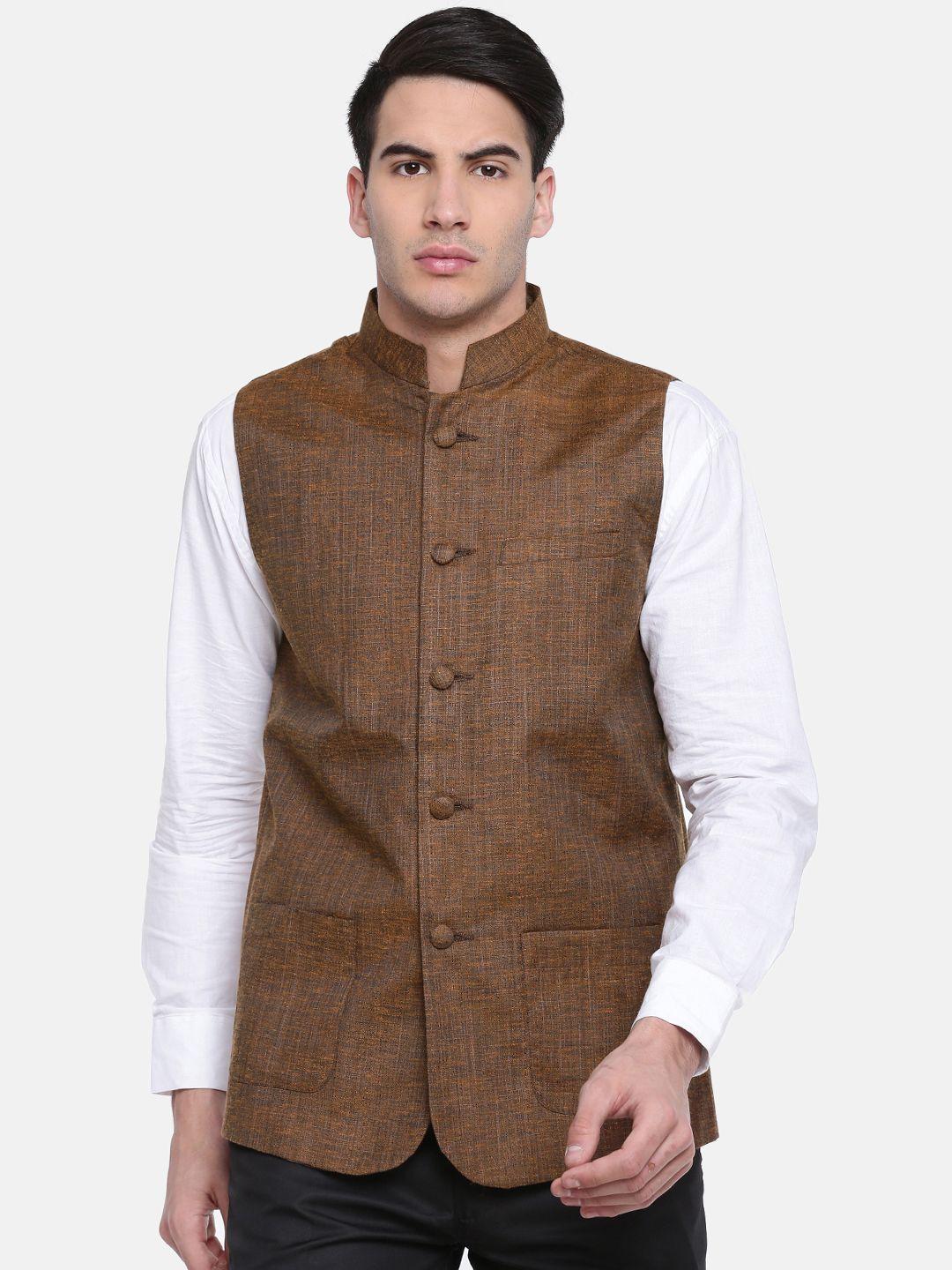 british-club-men-brown-nehru-jacket