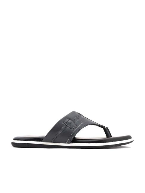 british walkers by khadim's men's grey thong sandals