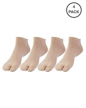 bro670_sk-po4 pack of 4 low socks