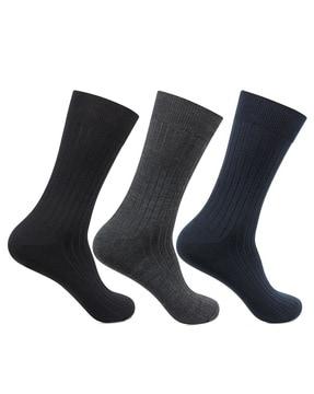 bro9205a-po3 pack of 3 mid-calf socks