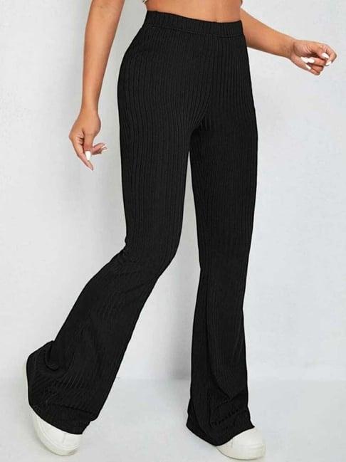 broadstar black striped pants