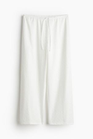 broderie anglaise trousers