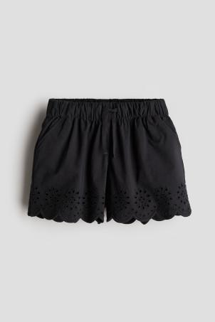 broderie anglaise shorts