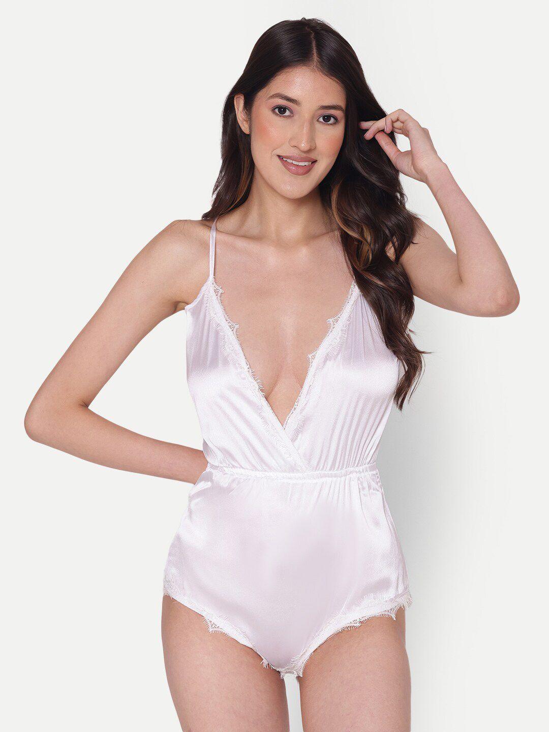 broiden satin baby doll