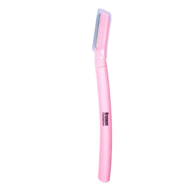 bronson professional pink face & eyebrow razor