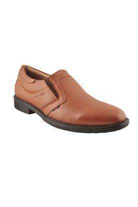 bronte leather lace up mens sport shoes - tan