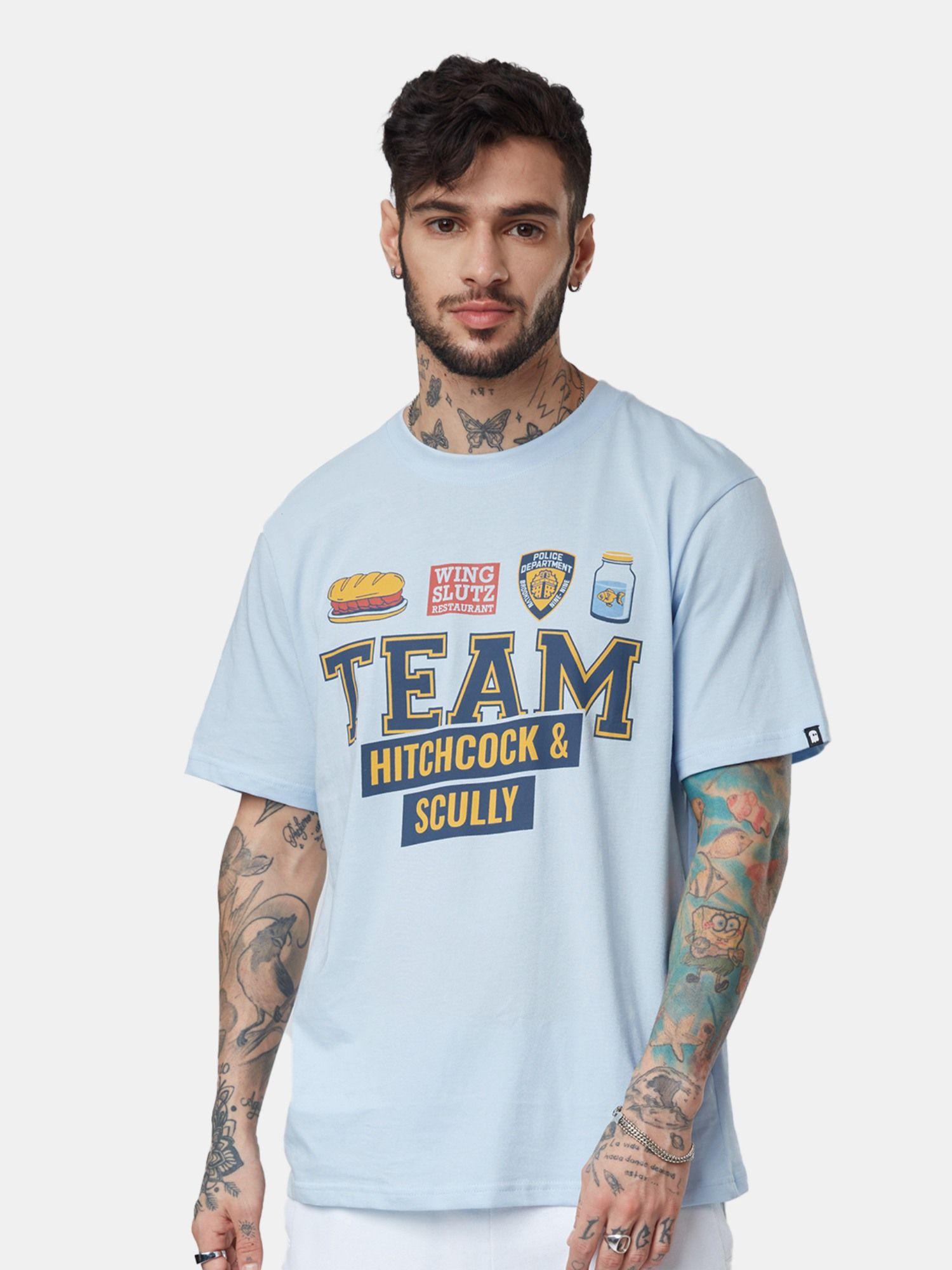 brooklyn nine-nine hitchcock & scully men relaxed fit t-shirts