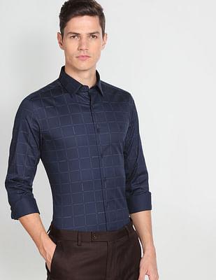 brooklyn super slim fit cotton formal shirt