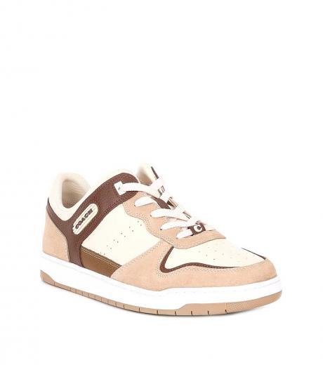 brown c201 sneakers