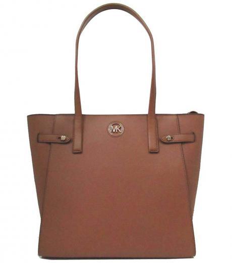 brown carmen large tote