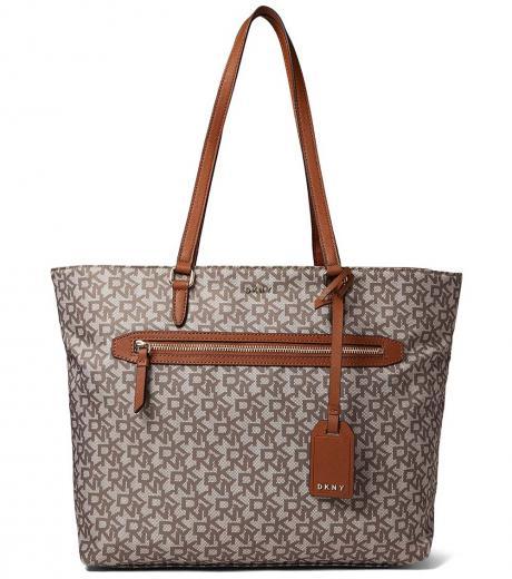 brown casey large tote