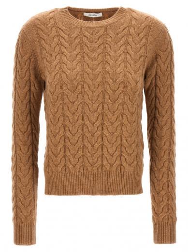 brown cashmere  sweater