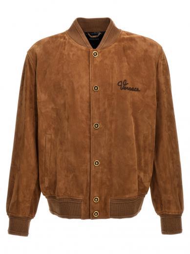brown suede jacket