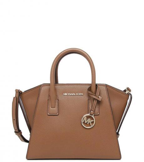 brown avril small satchel