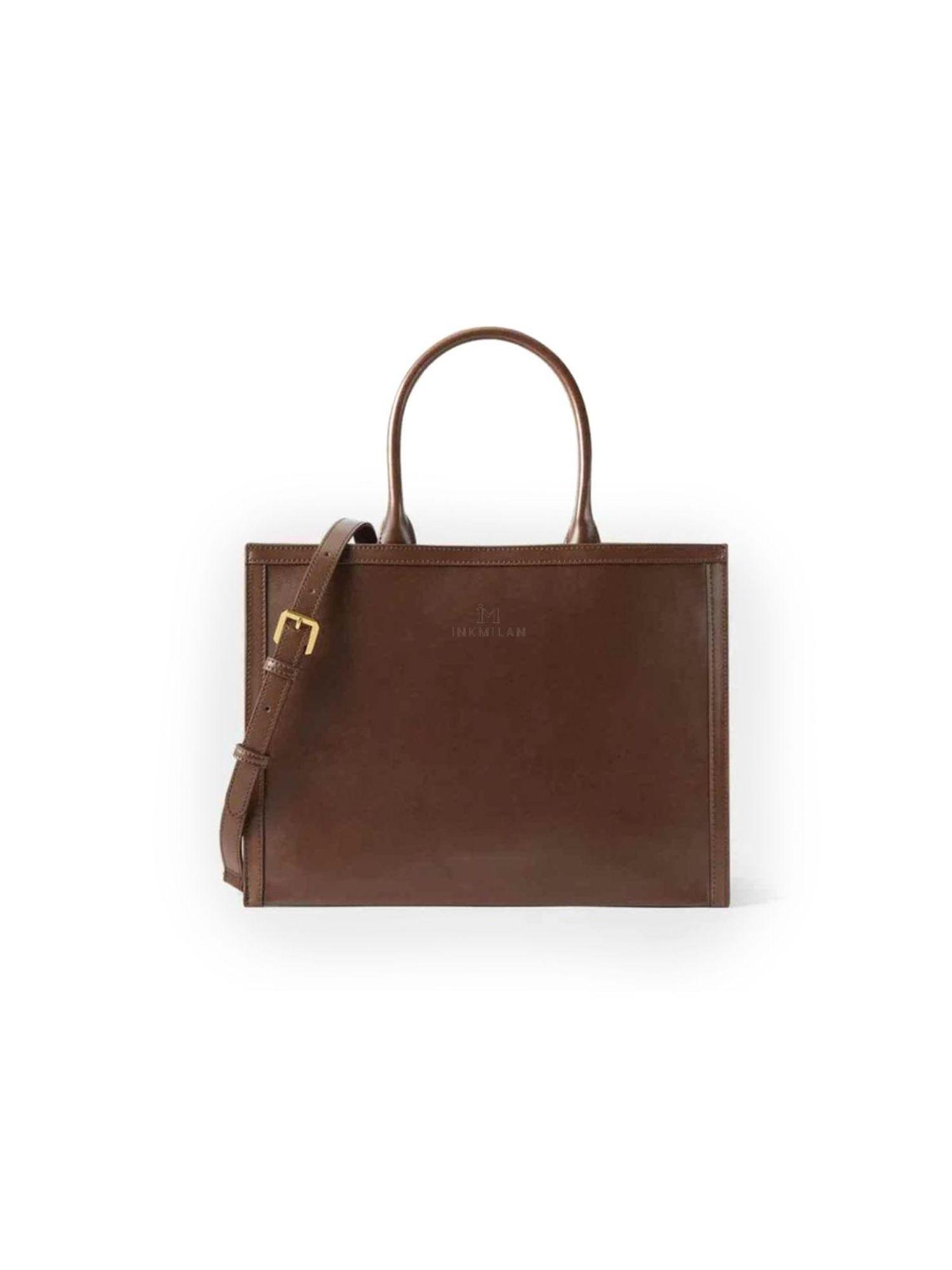 brown carryall companion handbag for women