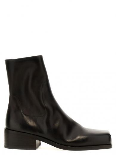 brown cassello ankle boots
