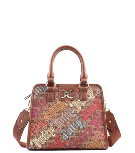 brown charm i'm sure small satchel