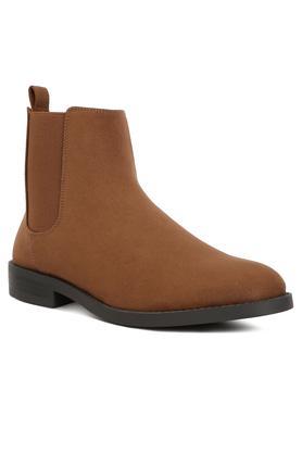 brown chelsea women's boots - brown